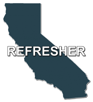 california mature driver improvement refresher course