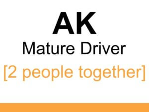 AK Mature Driver Course [2 people together]
