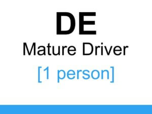 DE Mature Driver Course [1 person]