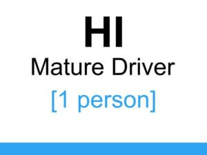 HI Mature Driver Course [1 person]