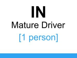 IN Mature Driver Course [1 person]