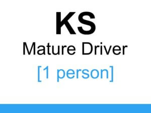 KS Mature Driver Course [1 person]