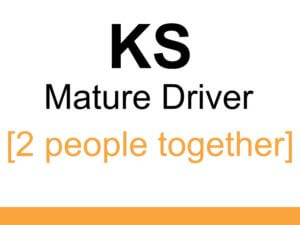 KS Mature Driver Course [2 people together]