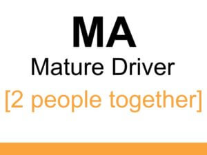 MA Mature Driver Course [2 people together]