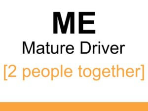 ME Mature Driver Course [2 people together]