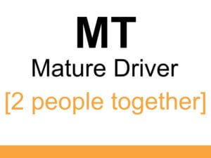MT Mature Driver Course [2 people together]
