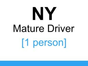 NY Mature Driver Course [1 person]