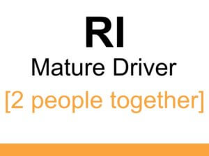 RI Mature Driver Course [2 people together]