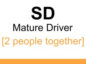 SD Mature Driver Course [2 people together]