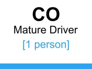 CO Mature Driver Course [1 person]