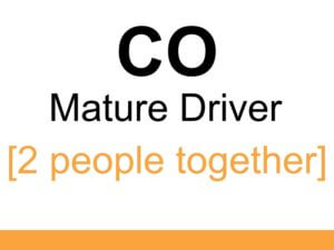 CO Mature Driver Course [2 people together]