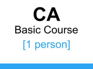 CA Basic Mature Driver Course [1 person]